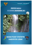 Statistik Daerah Kecamatan Lebakgedong 2012