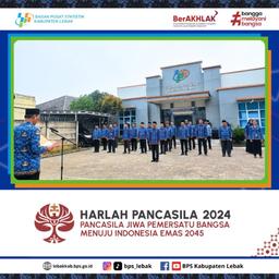 Upacara Peringatan Hari Lahir Pancasila 2024