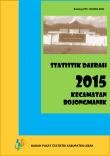 Regional Statistic of Bojongmanik Subdistrict 2015