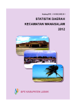 Statistik Daerah Kecamatan Wanasalam 2012