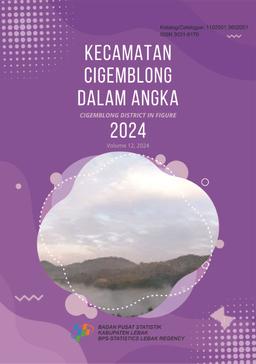 Kecamatan Cigemblong Dalam Angka 2024