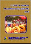 Regional Statistic Of Malingping Subdistrict 2015