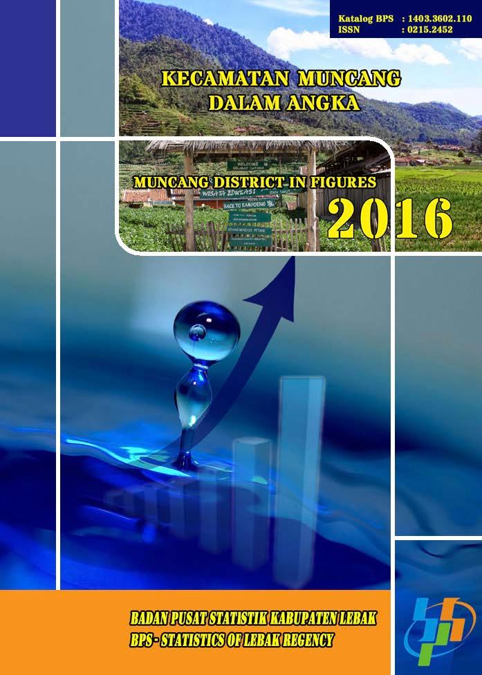 Muncang Subdistrict in Figures 2016