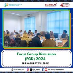 Focus Group Discussion (FGD) Penyusunan Daerah Dalam Angka dan Pembinaan Statistik Sektoral 2024