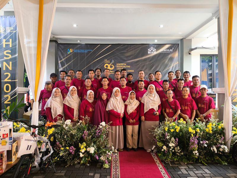 Puncak Semarak HSN 2024 BPS Kabupaten/Kota se-Provinsi Banten