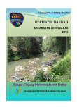 Statistik Daerah Kecamatan Leuwidamar 2013