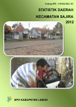 Statistik Daerah Kecamatan Sajira 2012