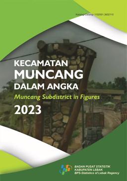 Kecamatan Muncang Dalam Angka 2023