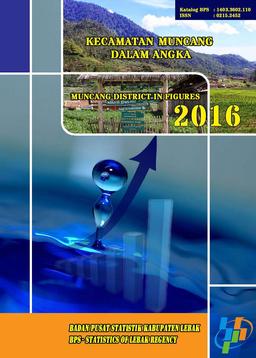 Muncang Subdistrict In Figures 2016